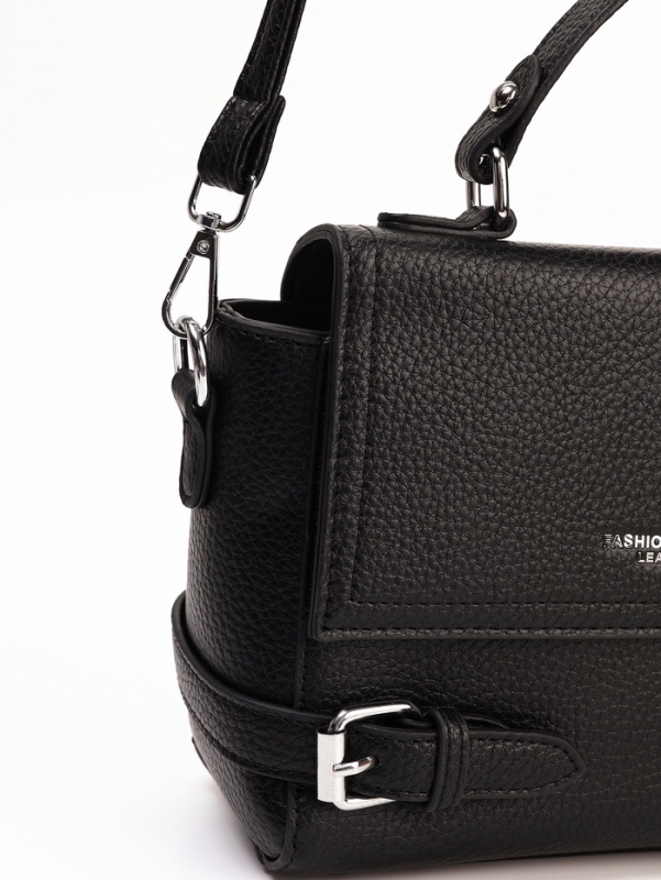Сумка женская, 22*11*17, отд на молнии, длин ремень, черный Сумка женская, 22*11*17, отд на молнии, длин ремень, черный