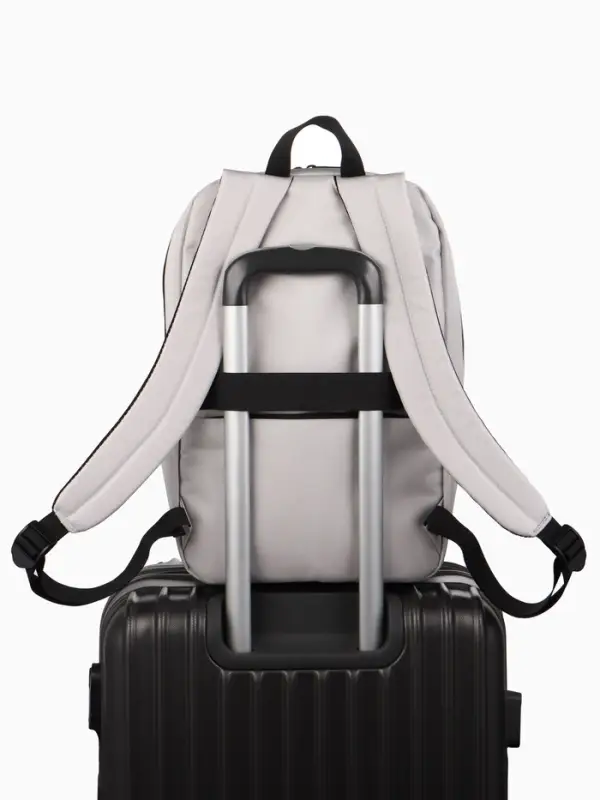 Рюкзак школьный, 1 отделение, 4 кармана, 28&times;9.5&times;42 см, серый