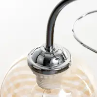 Светильник потолочный BayerLux &laquo;Анрия&raquo;, 5&times;Е27, 40 Вт, хром, 59&times;59&times;30 см