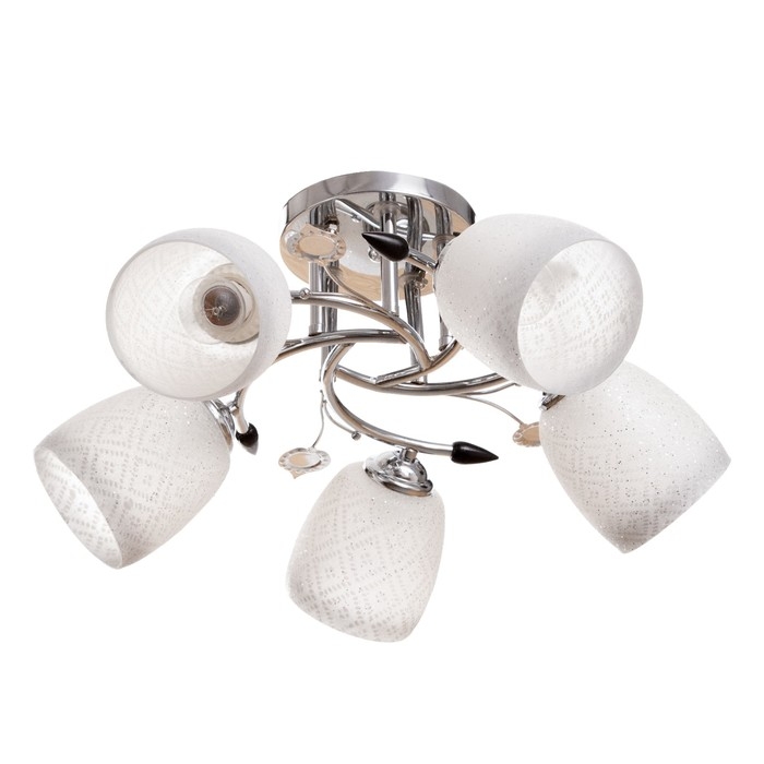 Люстра Люстра "Вега" 5х40Вт Е27 Хром МОДЕЛЬ: 2612357