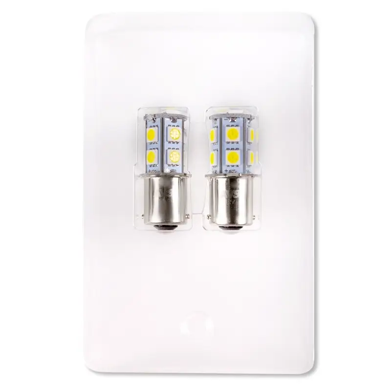 S022A T15/белый/(BA15S) 13SMD 5050 12V 1 contact, коробка 2 шт.