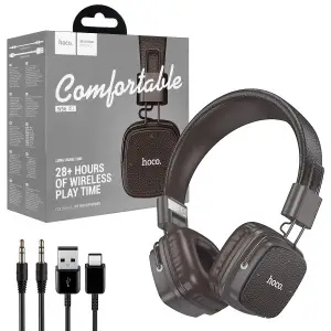 Наушники W56 HOCO Wireless Headphones коричневые