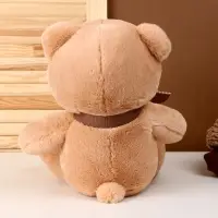 Мягкая игрушка &laquo;Медведь&raquo;, с бантиком, 40 см, коричневая