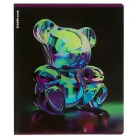 Тетрадь 48 листов в клетку, ErichKrause Jelly Bear, 60 г/м&sup2;, обложка мелованный картон, блок офсет