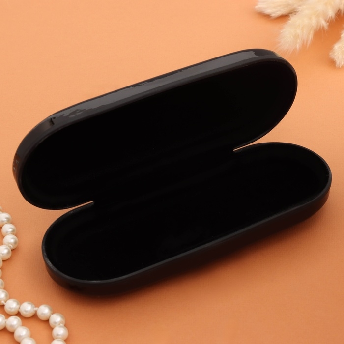 Очечник Очечник "Цветы Жостово", чёрный, микс 17х7 см