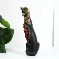 Фигура гипс &laquo;Маркиза средняя с цветами&raquo;, 42&times;12&times;14 см