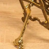 Мини мольберт "Трезубец" латунь 30х14х6 см Мини мольберт "Трезубец" латунь 30х14х6 см