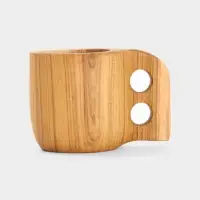 Кружка, 8&times;8&times;12 см, тиковое дерево