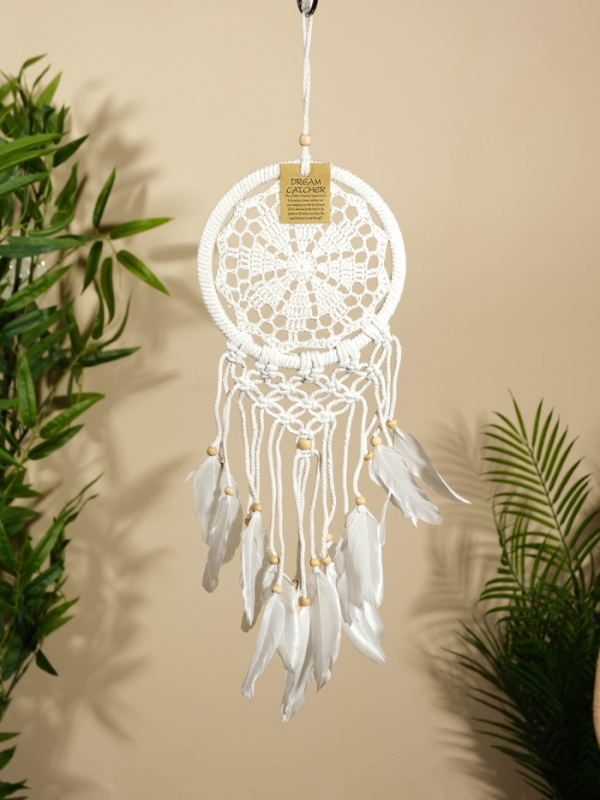 Ловец снов Ловец снов "Белый цветочек" 17х50 см.