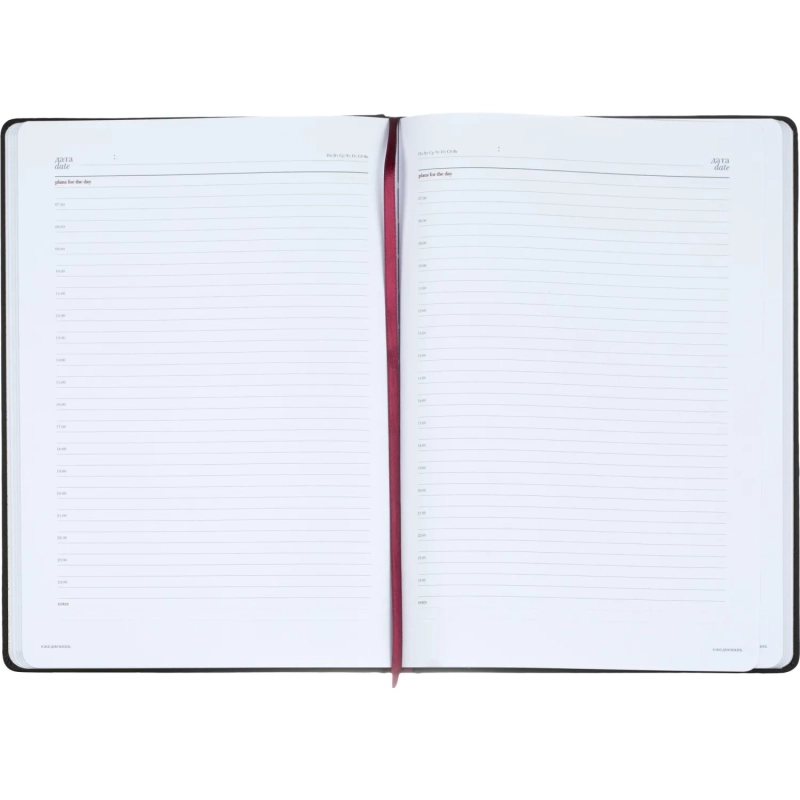 Ежедневник недатированный А4 210 х 300 мм Velvet черный 272 стр. 3-116/04