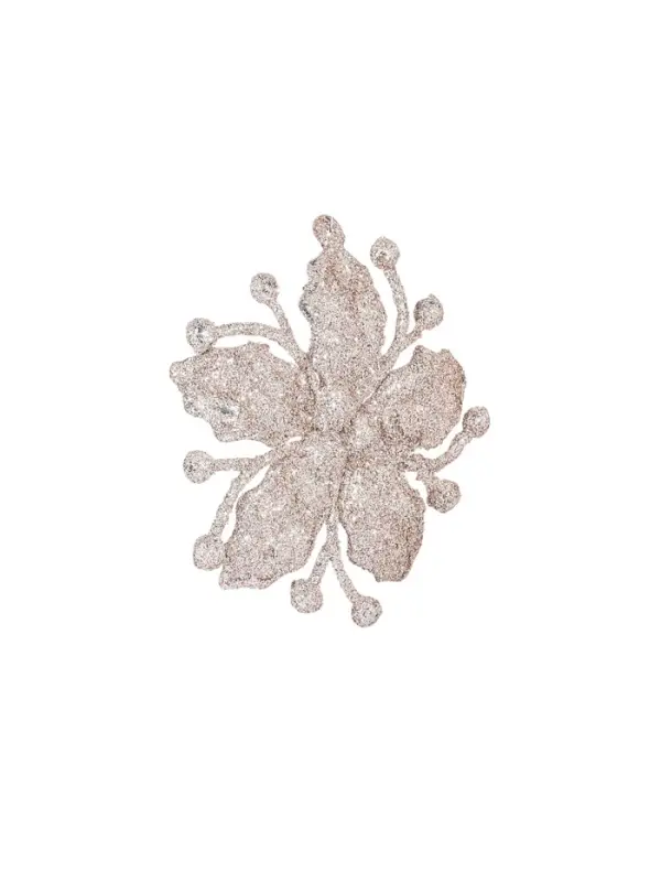 Ёлочные игрушки &laquo;Изыски праздника&raquo;, новогодние, набор 13 шт., белый/золотистый