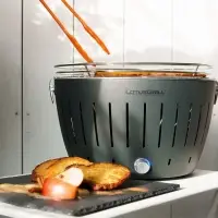 Угольный гриль Lotus Grill Classic, серый (антрацит)