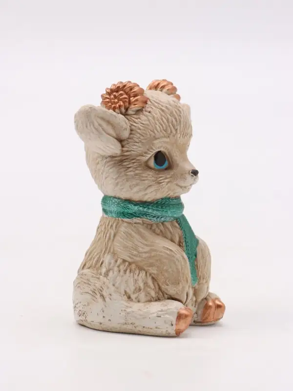 Фигурка декоративная &laquo;Козлик в шарфе&raquo;, 7&times;4&times;4 см, слоновая кость