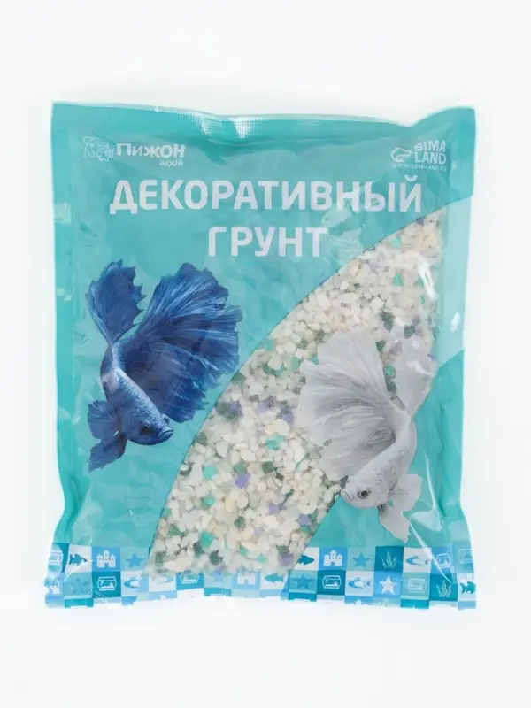 Мраморная крошка &laquo;Пижон Аква&raquo;, фр. 2-5 мм, зимний лес, 800 г