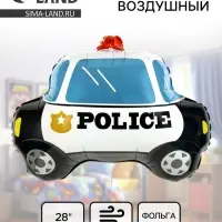 Воздушный шар фольгированный 28" &laquo;Полицейская машина&raquo;