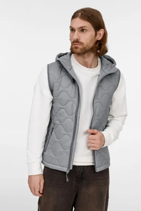 Жилет унисекс Tarnaby, светло-серый, размер S