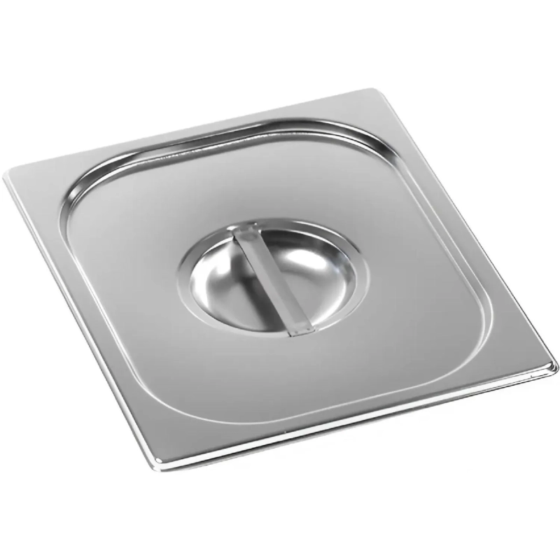 Крышка для гастроемкости 1/2, нерж. сталь AISI201, 325x265мм, толщина 0,7мм