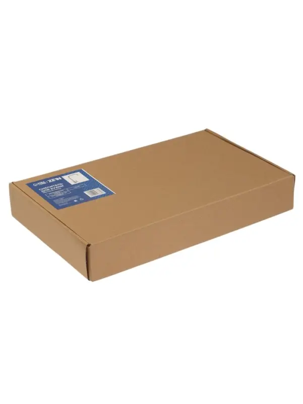 Смеситель для кухни ZEIN Z2504, однорычажный, картридж 40 мм, нержавеющая сталь, белый