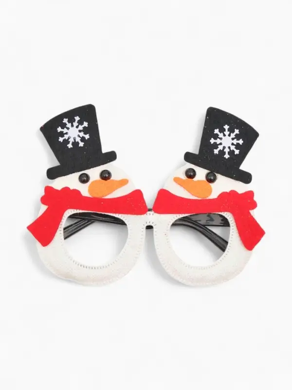 Карнавальные очки «Новогодние» набор 9 штук