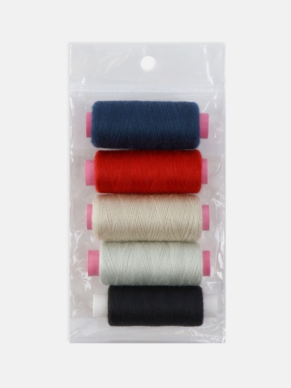 Набор ниток 5шт 40S/2 200м 100% полиэстер Базовый №2 Набор ниток 5шт 40S/2 200м 100% полиэстер Базовый №2