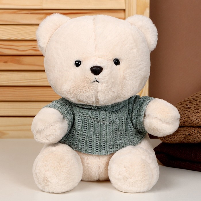Мягкая игрушка «Мишка», 26 см, в кофте, МИКС Мягкая игрушка «Мишка», 26 см, в кофте, МИКС