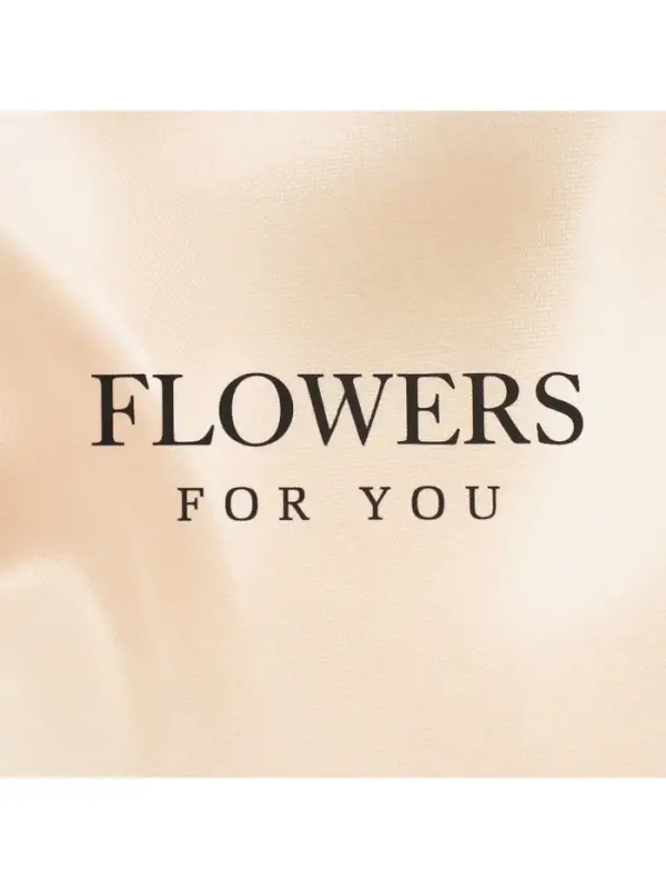 Пакет для цветов Gold Flower, 24&times;12&times;12 см