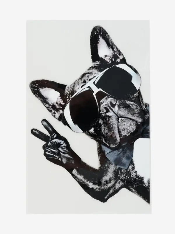 Термонаклейка &laquo;Французский бульдог&raquo;, 14.5&times;21.5 см