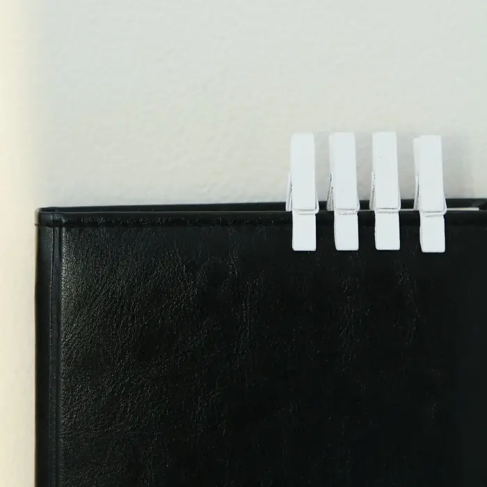 Прищепки для декора, набор 50 шт., белые &mdash; 3.5 см