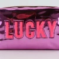 Пенал школьный, искусственная кожа, Lucky, 18&times;10&times;7 см