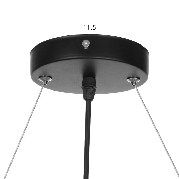 Светильник "Тубо" 10хЕ27 40Вт черный 7х5х7-127см BayerLux