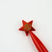 Ручки шариковые, синяя паста, набор 3 шт., со звездой &laquo;Настоящий мужчина&raquo;