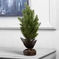 Фигура светодиодная &laquo;Сосна&raquo; 32&times;15&times;15 см, 10 LED, от батареек AG13&times;3 (в комплекте), свечение тёплое белое