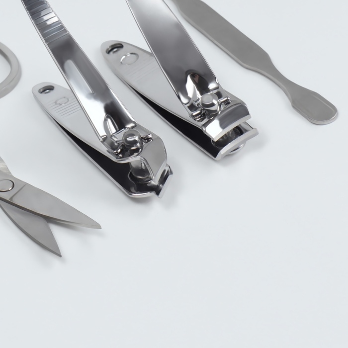 Набор маникюрный «Just for you», 7 предметов, в футляре Набор маникюрный «Just for you», 7 предметов, в футляре