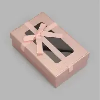 Набор подарочных коробок 3 в 1, прямоугольные с окном 23&times;16&times;9.5 21&times;14&times;8.0 19&times;12&times;6.5 см