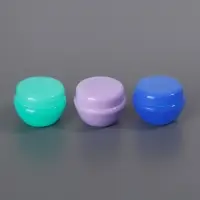 Баночка для хранения, 5 мл, фиолетовая, зелёная, синяя