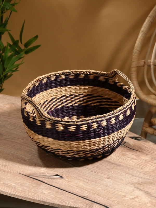 Корзина плетеная 35х35х20 см, сиграсс