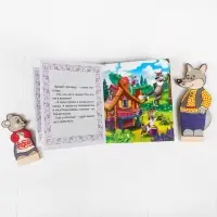 Театр на столе Краснокамская игрушка &laquo;Теремок&raquo; ( микрогофра )