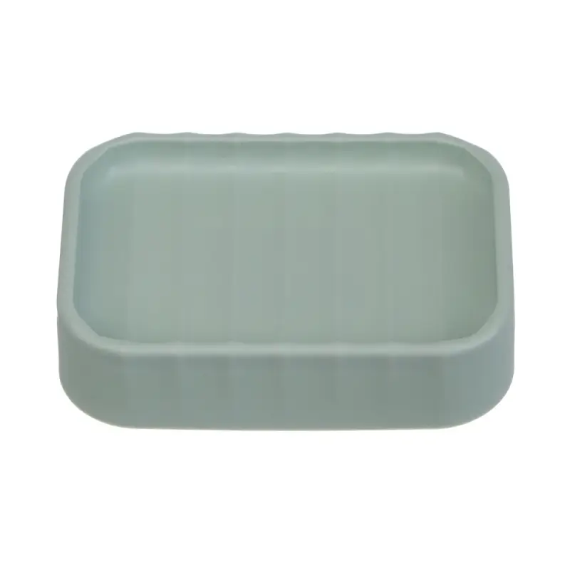 Мыльница тм VETTA Сидней, пластик, PP, оливковый, 11,4x7,3x2,8см