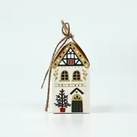 Коробка-домик, подарочная, самосборная, набор 10 шт. &laquo;Деревушка&raquo;,7&times;6.2&times;5 см