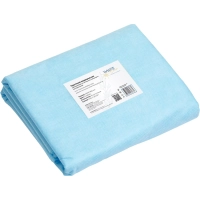 Простыня 140х200, голубой (10шт/упак), SMS, пл.20, А3, 12668