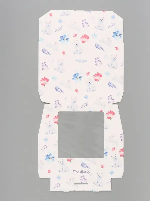 Коробка подарочная с окном &laquo;Мечтай&raquo;, 20&times;20&times;4 см, самосборная