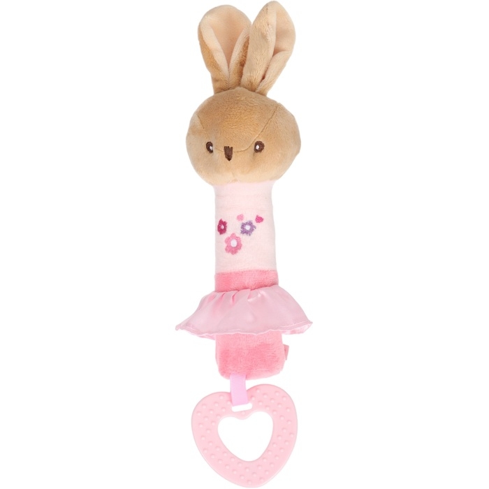 Пищалка - погремушка «Зайка», с прорезывателем, Mum&Baby Пищалка - погремушка «Зайка», с прорезывателем, Mum&Baby