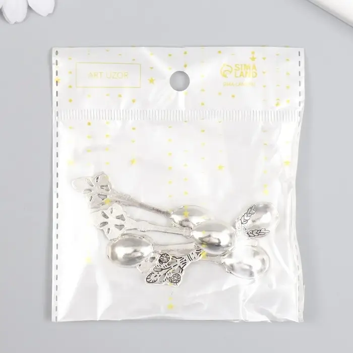 Сувенир кошельковый металл Сувенир кошельковый металл "Ложечка королевская" 5,9х1,4 см