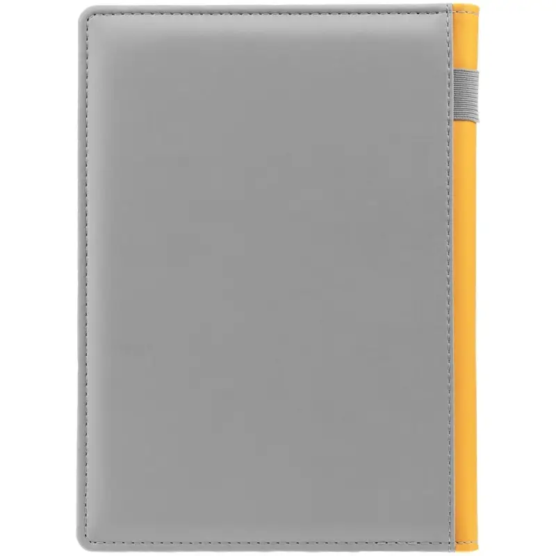 Ежедневник Spain Shall, недатированный, серый с желтым Ежедневник Spain Shall, недатированный, серый с желтым