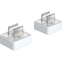 Держатель рамки под углом 90&deg; к поверхности 35х35мм квад., 10 шт/уп