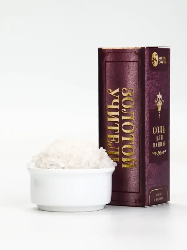 Подарочный набор Подарочный набор "Книга лучшего учителя", соль для ванны 5x200 г