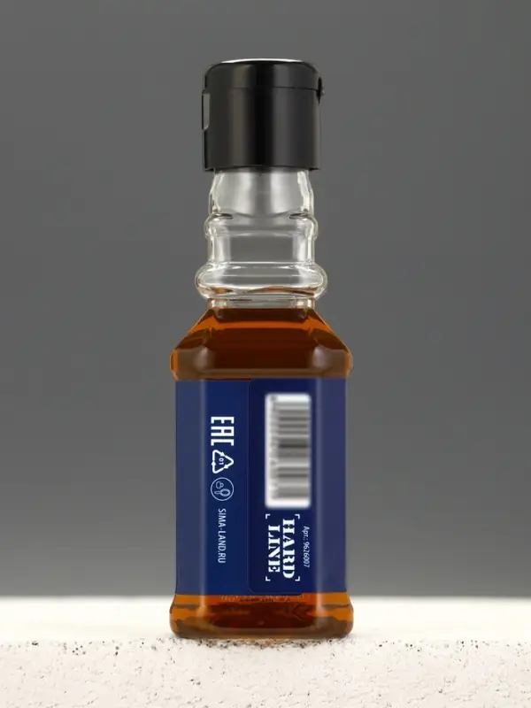 Гель для душа во флаконе виски &laquo;Богатства!&raquo;, 100 мл, аромат пряного виски, Чистое счастье