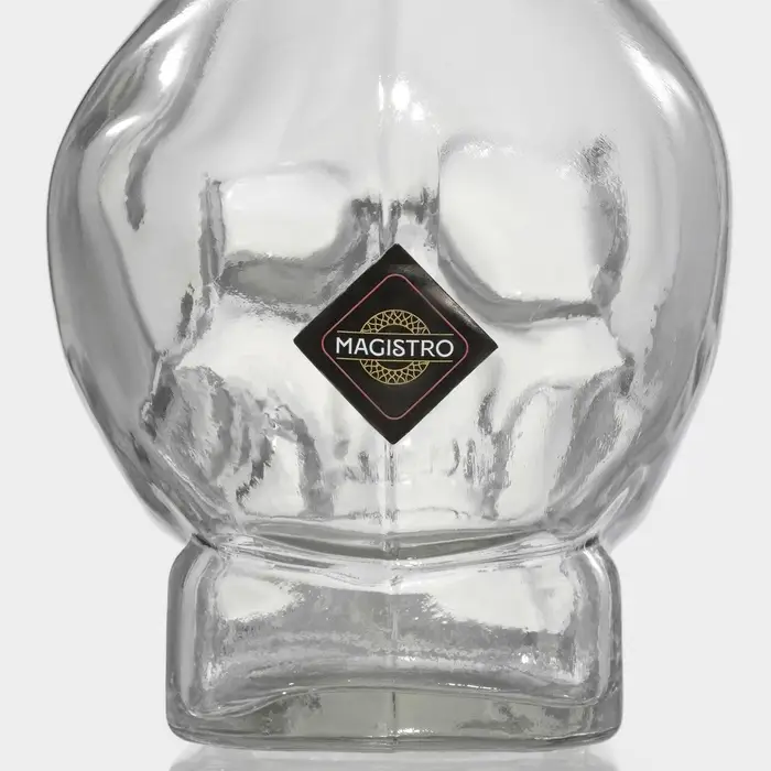 Штоф &laquo;Череп. Хэллоуин&raquo;, 400 мл, стекло, прозрачный