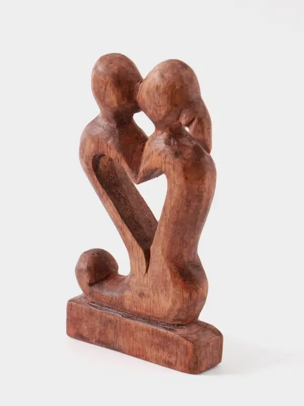 Сувенир &laquo;Поцелуй&raquo;, 15&times;9&times;3.5 см, дерево