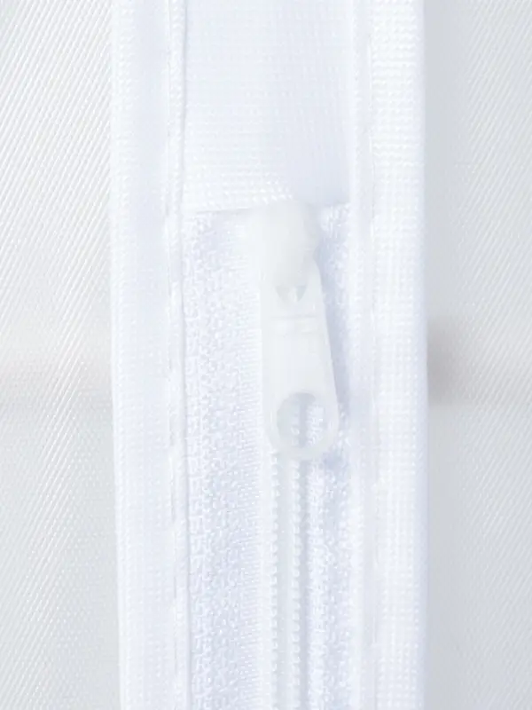 Чехол для одежды Доляна, плотный, 60&times;100 см, цвет белый, прозрачный